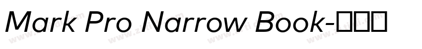 Mark Pro Narrow Book字体转换 Mark Pro Narrow Book字体转换